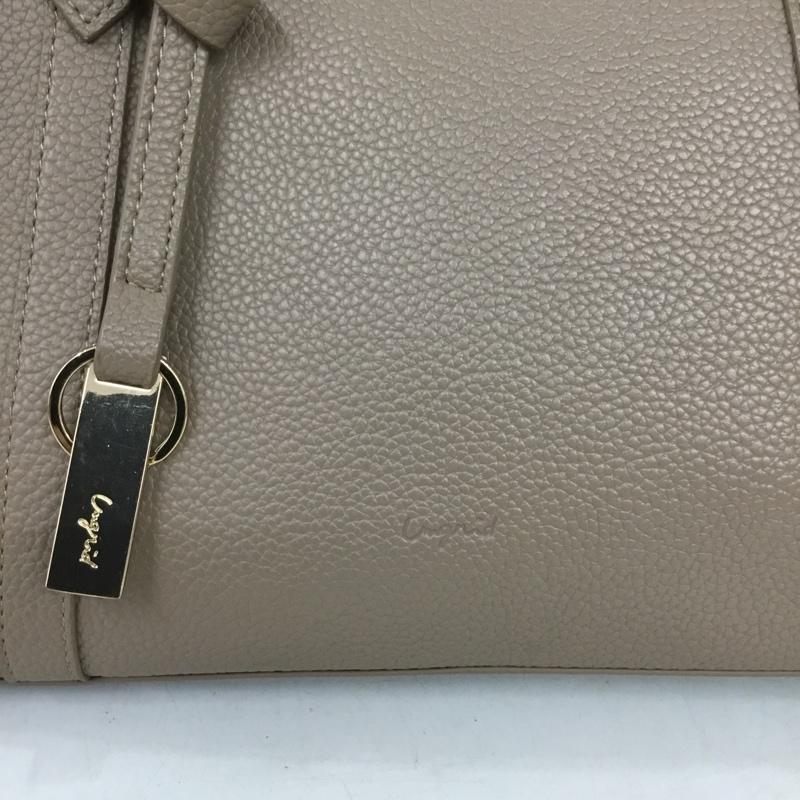 アングリッド Ungrid トートバッグ トートバッグ ロゴ、文字 グレージュ / グレージュ / レディース USED 古着 中古 10153169