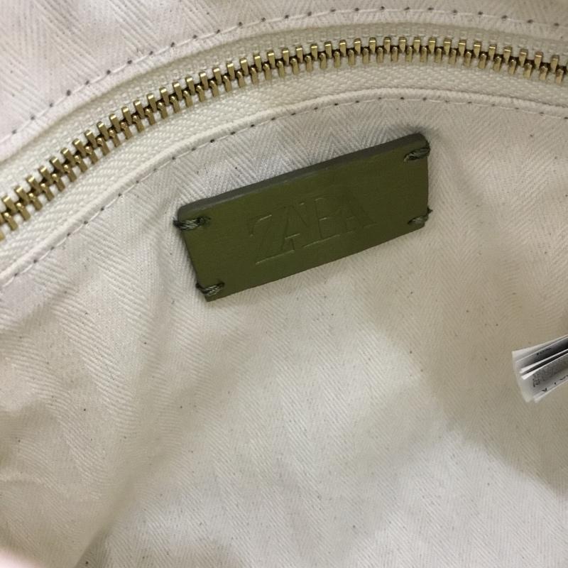 ザラ ZARA ハンドバッグ ハンドバッグ 6352 611 500 ミニバッグ 無地 カーキ / カーキ / khaki レディース USED 古着 中古 10153173