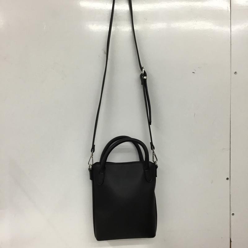 ティーケータケオキクチ tk.TAKEO KIKUCHI ショルダーバッグ ショルダーバッグ パンチングミニショルダーバッグ 2WAY フェイクレザー ロゴ、文字 黒 / ブラック / black レディース USED 古着 中古 10153174
