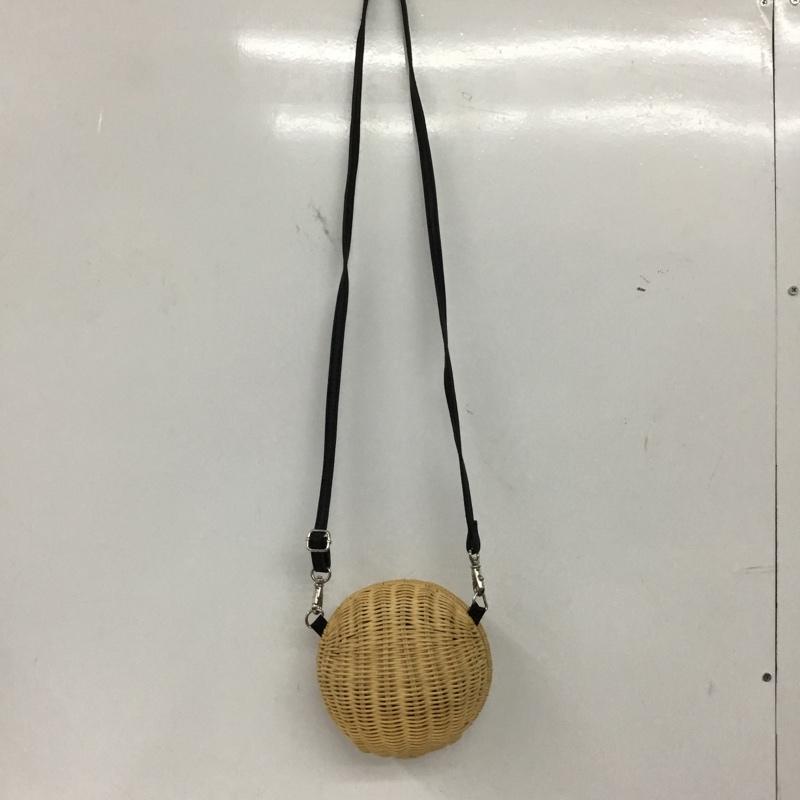 ニコアンド niko and... ショルダーバッグ ショルダーバッグ スマイルかごバッグ ミニバッグ  ベージュ / ベージュ / beige X 黒 / ブラック / black レディース USED 古着 中古 10153175