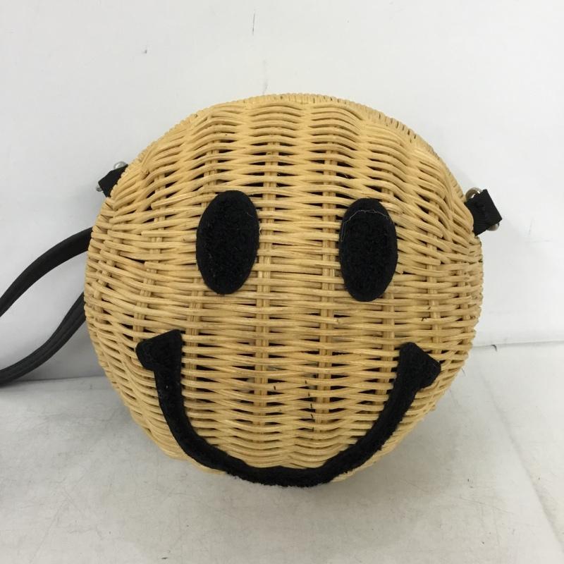 ニコアンド niko and... ショルダーバッグ ショルダーバッグ スマイルかごバッグ ミニバッグ  ベージュ / ベージュ / beige X 黒 / ブラック / black レディース USED 古着 中古 10153175