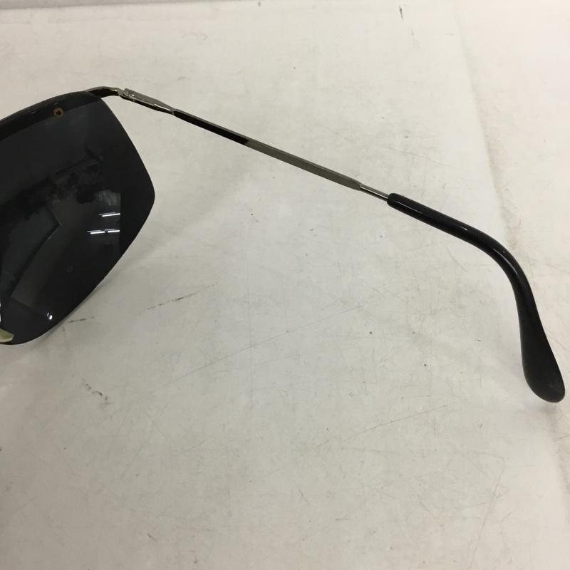 古着 USED めがね・サングラス サングラス ミラーレンズ 無地 黒 / ブラック / black メンズ USED 古着 中古 10153191
