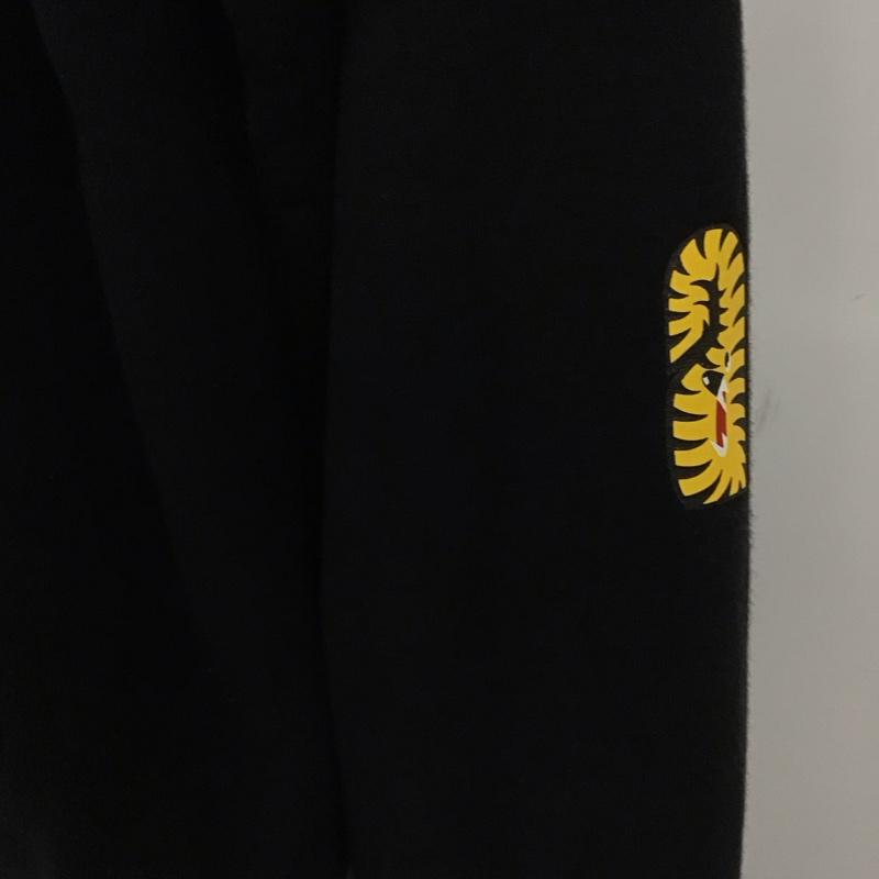 エイプ APE パーカー 長袖 長袖パーカー ジップアップパーカー スウェット M ロゴ、文字 黒 / ブラック / black メンズ USED 古着 中古 10153194