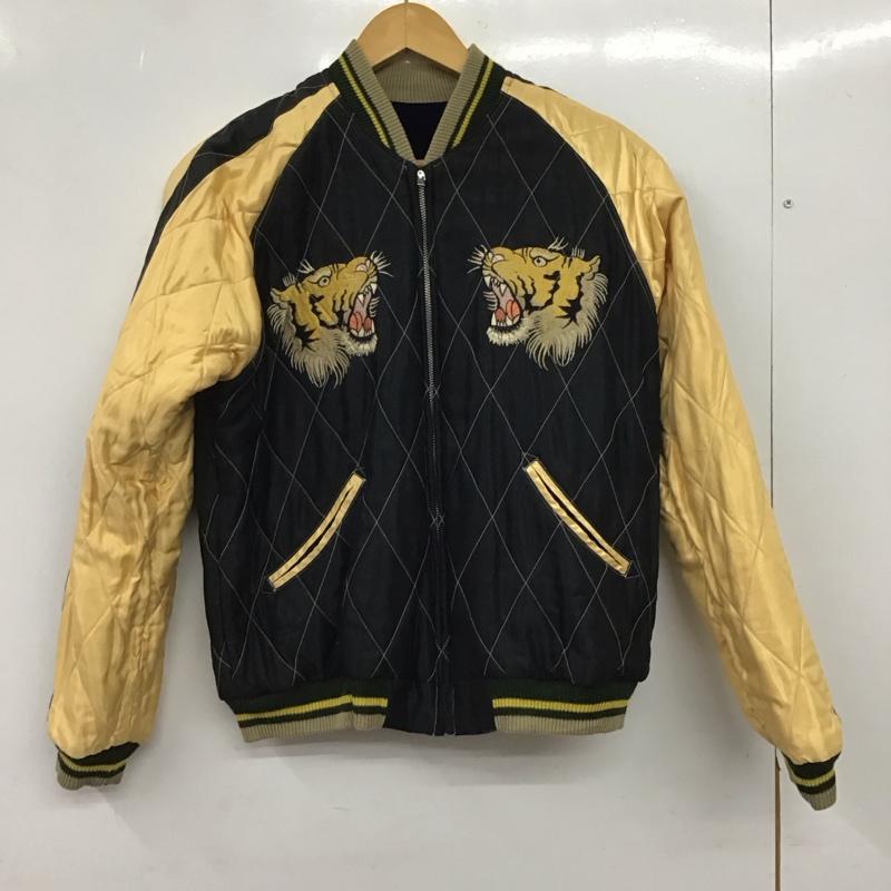 トウヨウエンタープライズ 東洋エンタープライズ ジャケット、上着 ジャンパー、ブルゾン ジップアップジャケット アウター スカジャン M 刺繍 青 / ブルー / blue メンズ USED 古着 中古 10153195