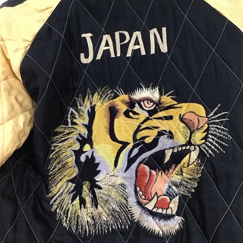 トウヨウエンタープライズ 東洋エンタープライズ ジャケット、上着 ジャンパー、ブルゾン ジップアップジャケット アウター スカジャン M 刺繍 青 / ブルー / blue メンズ USED 古着 中古 10153195