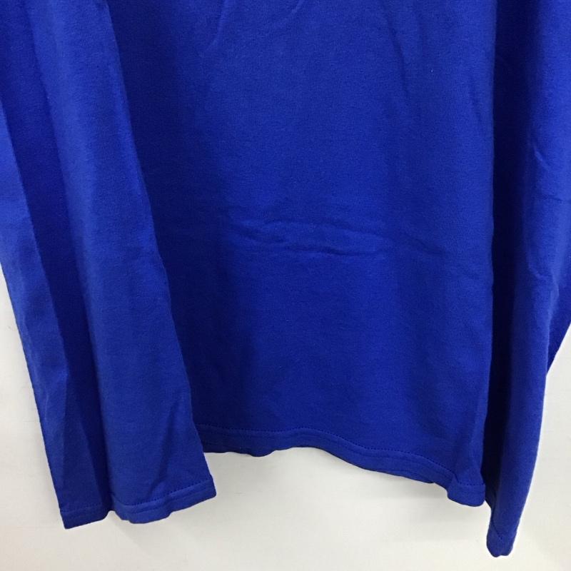 古着 USED Tシャツ 半袖 半袖カットソー プリントTシャツ クルーネックカットソー ロゴ、文字 青 / ブルー / blue メンズ USED 古着 中古 10153200