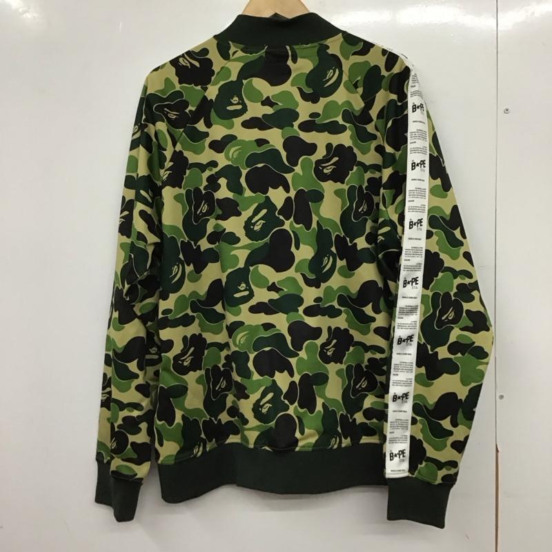 アベイシングエイプ A BATHING APE ジャケット、上着 ジャンパー、ブルゾン ジップアップジャケット アウター ジャージ XL カモフラージュ柄・迷彩 マルチカラー / マルチカラー / multicolor メンズ USED 古着 中古 10153202