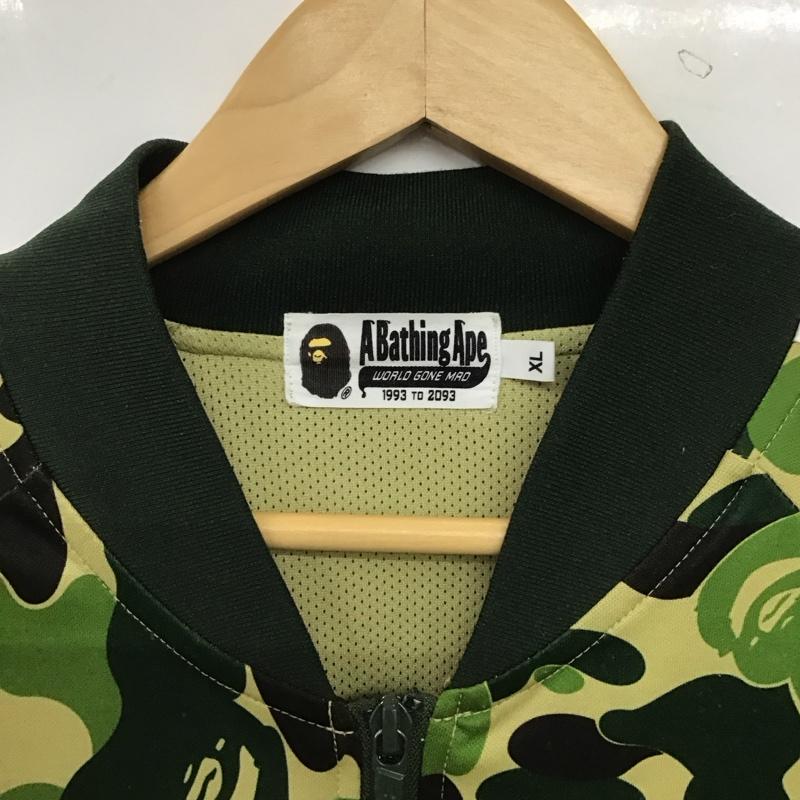 アベイシングエイプ A BATHING APE ジャケット、上着 ジャンパー、ブルゾン ジップアップジャケット アウター ジャージ XL カモフラージュ柄・迷彩 マルチカラー / マルチカラー / multicolor メンズ USED 古着 中古 10153202