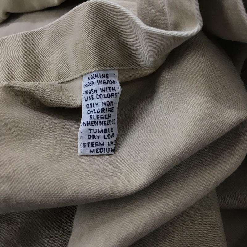 ラルフローレン RALPHLAUREN シャツ、ブラウス 長袖 長袖シャツ 無地シャツ カラーシャツ ボタンダウンシャツ L ロゴ、文字 ベージュ / ベージュ / beige メンズ USED 古着 中古 10153204