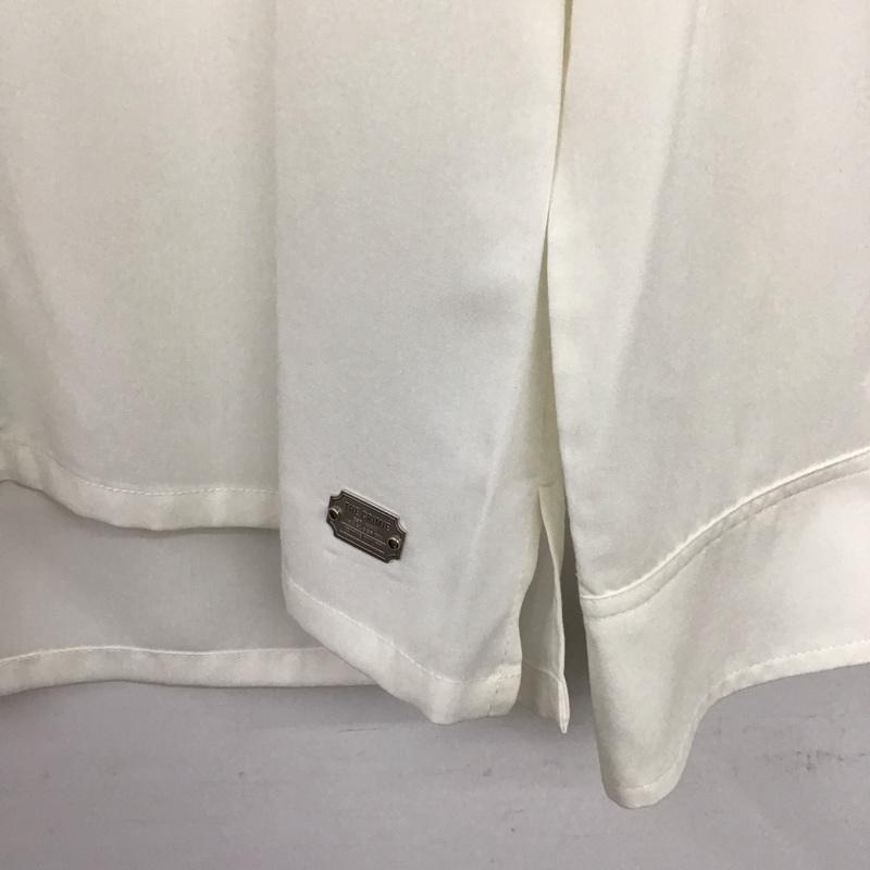 クライミー CRIMIE シャツ、ブラウス 長袖 長袖シャツ 刺繍シャツ カラーシャツ M 刺繍 白 / ホワイト / white メンズ USED 古着 中古 10153211