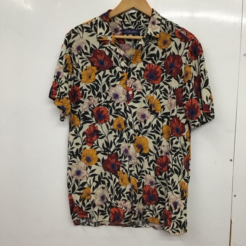 ザラメン ZARA MAN シャツ、ブラウス 半袖 半袖シャツ プリントシャツ M プリント マルチカラー / マルチカラー / multicolor メンズ USED 古着 中古 10153212