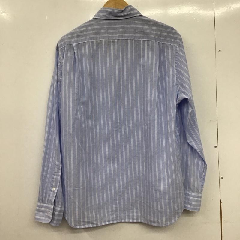 ノーリーズ NOLLEY S シャツ、ブラウス 長袖 長袖シャツ ストライプシャツ カラーシャツ L ストライプ 水色 / ライトブルー / メンズ USED 古着 中古 10153213
