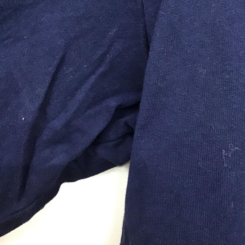 ディッキーズ Dickies カットソー 長袖 長袖カットソー 刺繍カットソー クルーネック XL 刺繍 紺 / ネイビー / navy メンズ USED 古着 中古 10153215