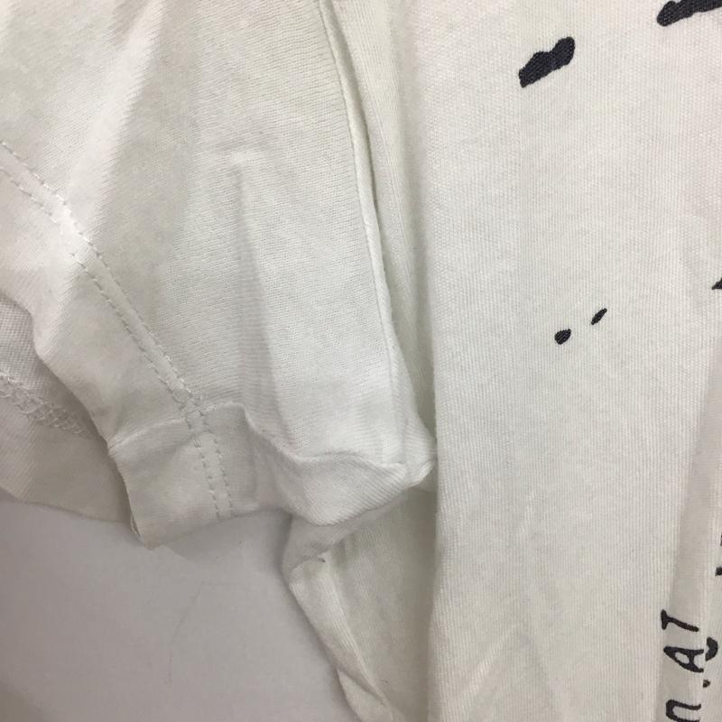 ディーゼル DIESEL Tシャツ 半袖 L プリント 白 / ホワイト / white メンズ USED 古着 中古 10153216