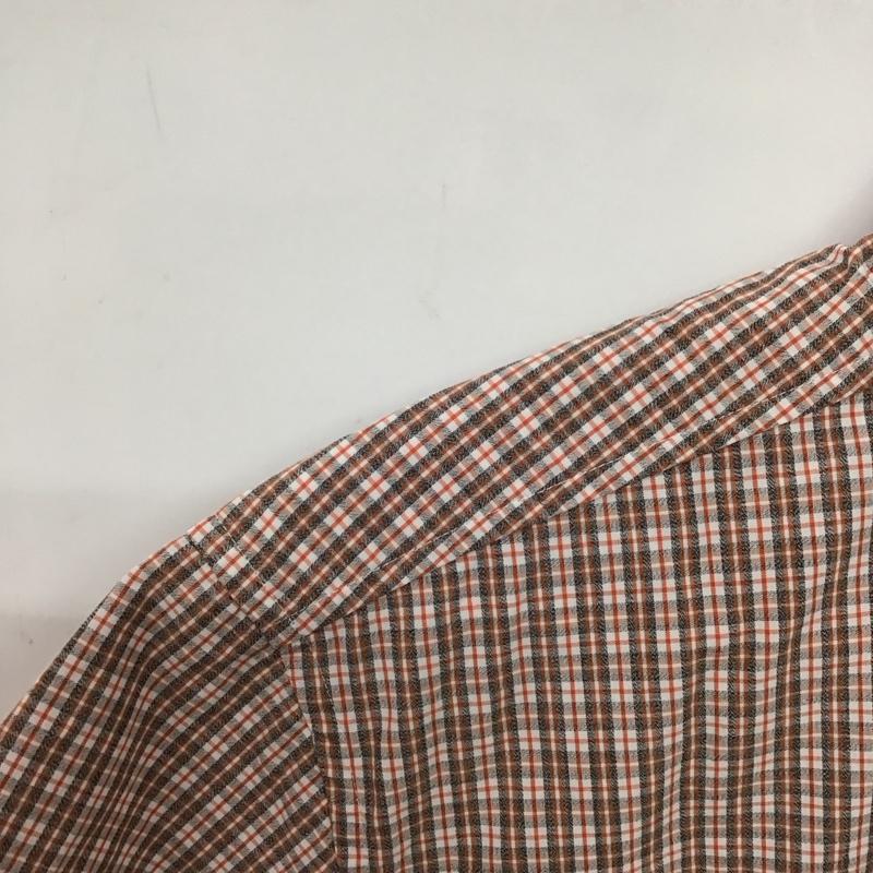 バーバリーロンドン Burberry London シャツ、ブラウス 半袖 半袖シャツ チェックシャツ ボタンダウンシャツ M チェック マルチカラー / マルチカラー / multicolor メンズ USED 古着 中古 10153224
