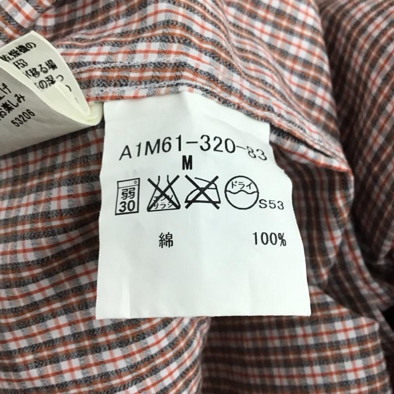 バーバリーロンドン Burberry London シャツ、ブラウス 半袖 半袖シャツ チェックシャツ ボタンダウンシャツ M チェック マルチカラー / マルチカラー / multicolor メンズ USED 古着 中古 10153224