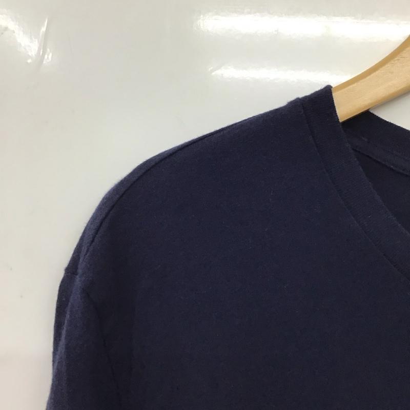 ポロラルフローレン POLO RALPH LAUREN Tシャツ 半袖 半袖カットソー プリントTシャツ クルーネックカットソー M ロゴ、文字 紺 / ネイビー / navy メンズ USED 古着 中古 10153225