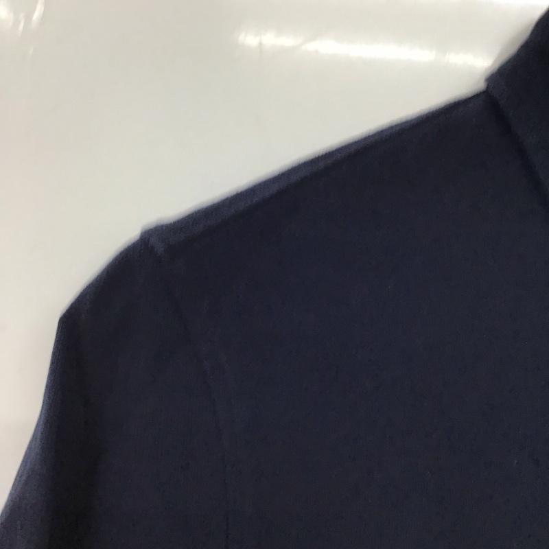 フレッドペリー FRED PERRY ポロシャツ 半袖 半袖ポロシャツ カラーシャツ 半袖カットソー S ロゴ、文字 紺 / ネイビー / navy メンズ USED 古着 中古 10153229
