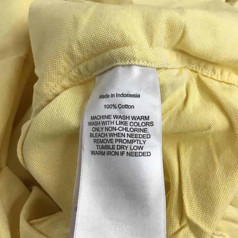 ラルフローレン RALPHLAUREN シャツ、ブラウス 長袖 長袖シャツ 無地シャツ カラーシャツ ボタンダウンシャツ ロゴ、文字 黄 / イエロー / yellow メンズ USED 古着 中古 10153230