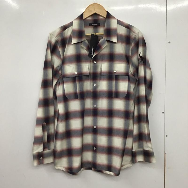 ラブレス LOVELESS シャツ、ブラウス 長袖 長袖シャツ チェックシャツ カラーシャツ S チェック マルチカラー / マルチカラー / multicolor メンズ USED 古着 中古 10153232