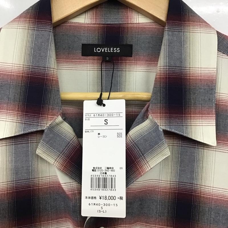 ラブレス LOVELESS シャツ、ブラウス 長袖 長袖シャツ チェックシャツ カラーシャツ S チェック マルチカラー / マルチカラー / multicolor メンズ USED 古着 中古 10153232