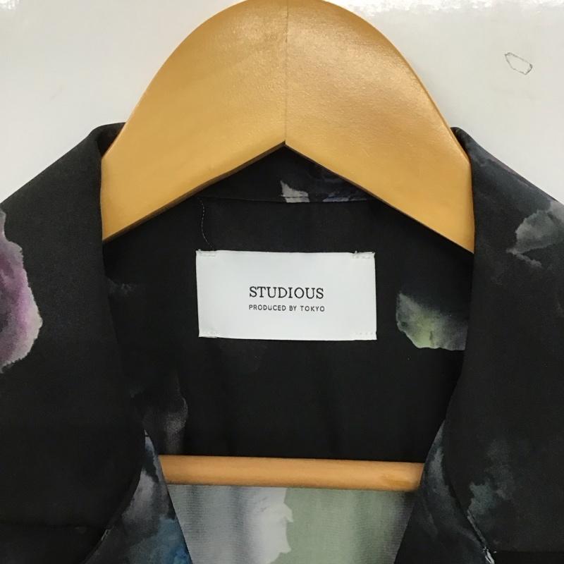 ステュディオス STUDIOUS シャツ、ブラウス 半袖 半袖シャツ プリントシャツ ポケットシャツ 1 プリント マルチカラー / マルチカラー / multicolor メンズ USED 古着 中古 10153234