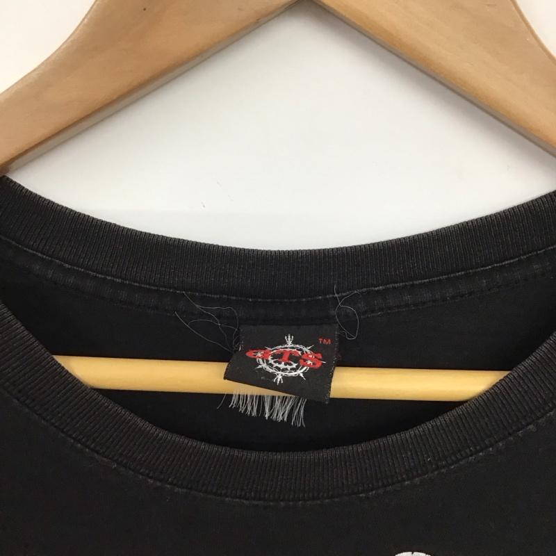 古着 USED Tシャツ 半袖 半袖カットソー プリントTシャツ クルーネックカットソー バンドTシャツ プリント 黒 / ブラック / black メンズ USED 古着 中古 10153235