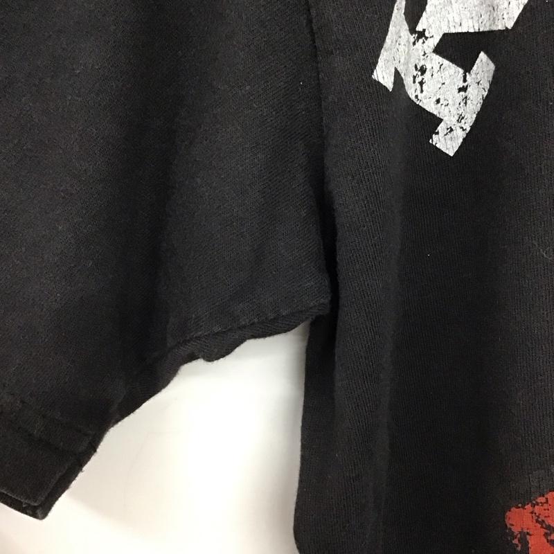 古着 USED Tシャツ 半袖 半袖カットソー プリントTシャツ クルーネックカットソー バンドTシャツ プリント 黒 / ブラック / black メンズ USED 古着 中古 10153235