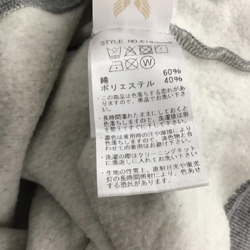 アヴィレックス AVIREX トレーナー 長袖 長袖トレーナー スウェット クルーネック プルオーバー XXL プリント 灰 / グレー / gray メンズ USED 古着 中古 10153240