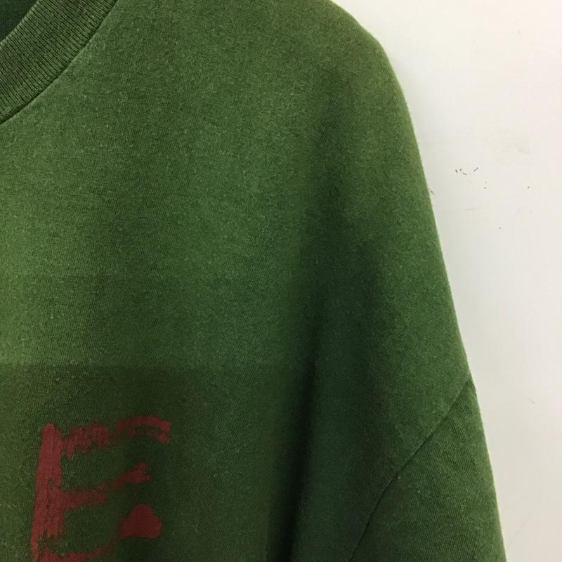 ナイキ NIKE Tシャツ 半袖 半袖カットソー プリントTシャツ クルーネックカットソー XXL ロゴ、文字 カーキ / カーキ / khaki メンズ USED 古着 中古 10153241