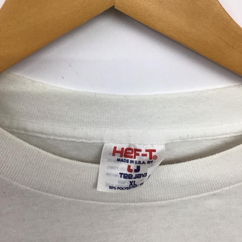 古着 USED Tシャツ 半袖 半袖カットソー プリントTシャツ クルーネックカットソー XL プリント 白 / ホワイト / white メンズ USED 古着 中古 10153244
