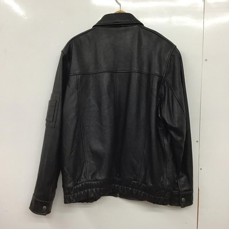 コロンビア Columbia ジャケット、上着 ジャンパー、ブルゾン ジップアップジャケット レザージャケット アウター M 無地 ダークグレー / ダークグレー / メンズ USED 古着 中古 10153246