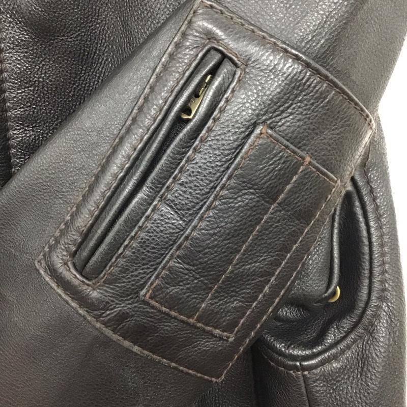 コロンビア Columbia ジャケット、上着 ジャンパー、ブルゾン ジップアップジャケット レザージャケット アウター M 無地 ダークグレー / ダークグレー / メンズ USED 古着 中古 10153246