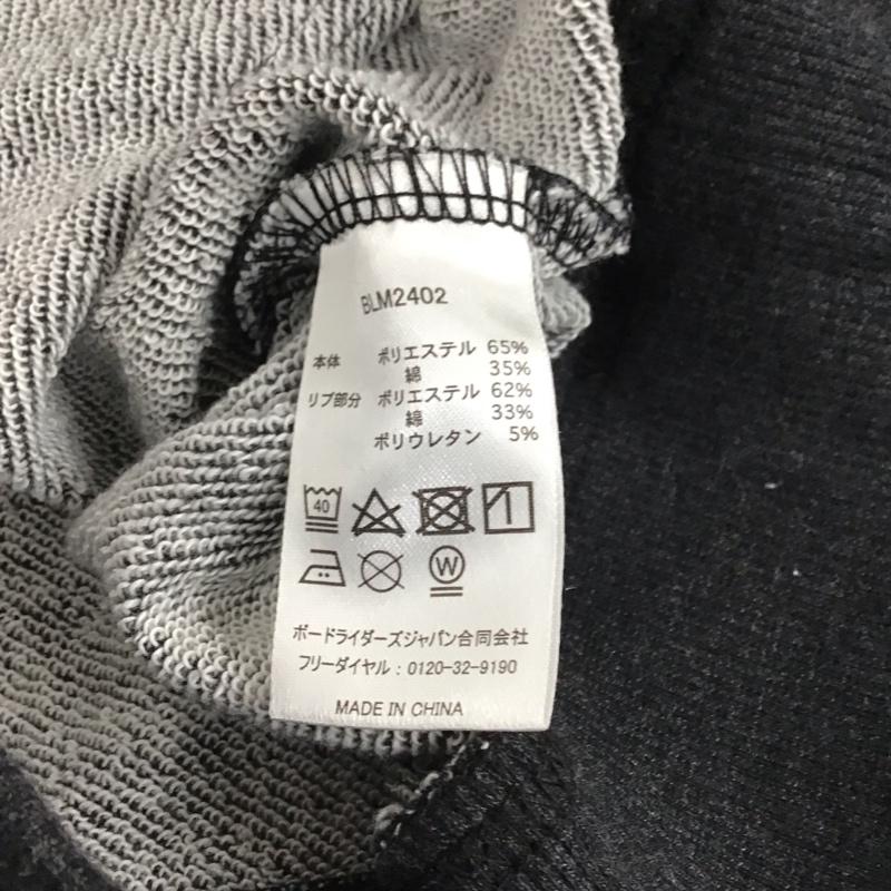 ビラボン BILLABONG パーカー 長袖 プルオーバーパーカー スウェット L ロゴ、文字 ダークグレー / ダークグレー / メンズ USED 古着 中古 10153247