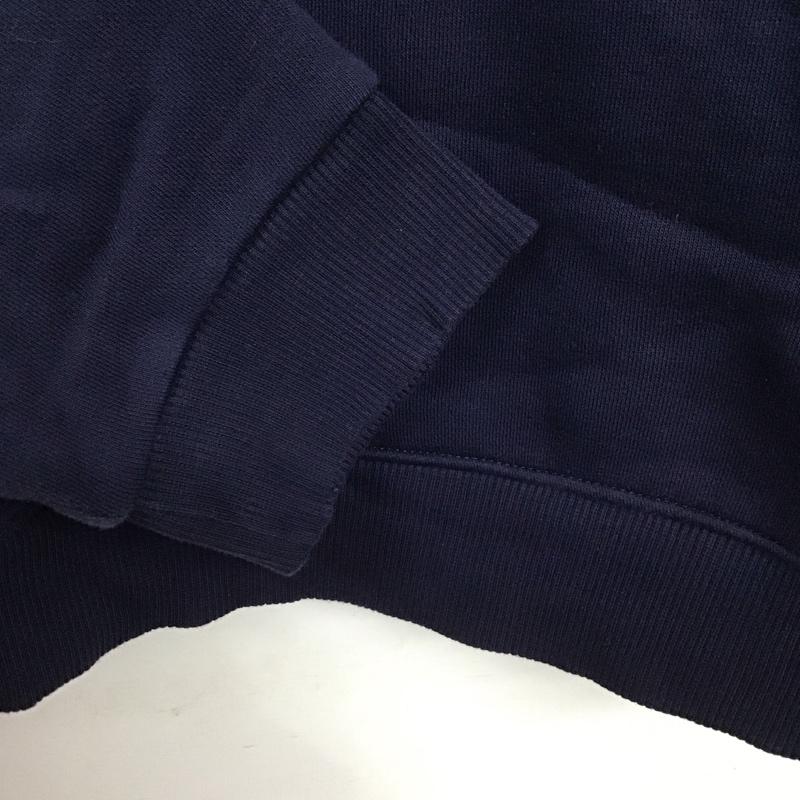 リーボック Reebok パーカー 長袖 長袖パーカー プルオーバーパーカー スウェット M ロゴ、文字 紺 / ネイビー / navy メンズ USED 古着 中古 10153254