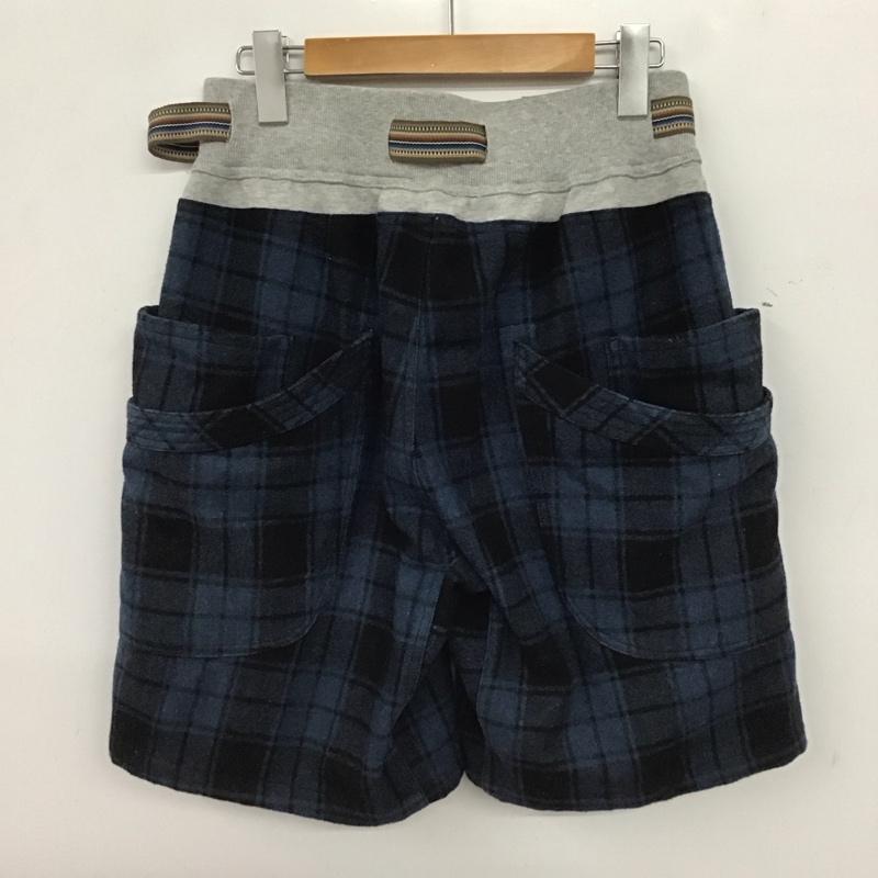 ゴースローキャラバン go slow caravan パンツ ショートパンツ ハーフパンツ ショートパンツ カジュアルパンツ 3 チェック マルチカラー / マルチカラー / multicolor メンズ USED 古着 中古 10153258