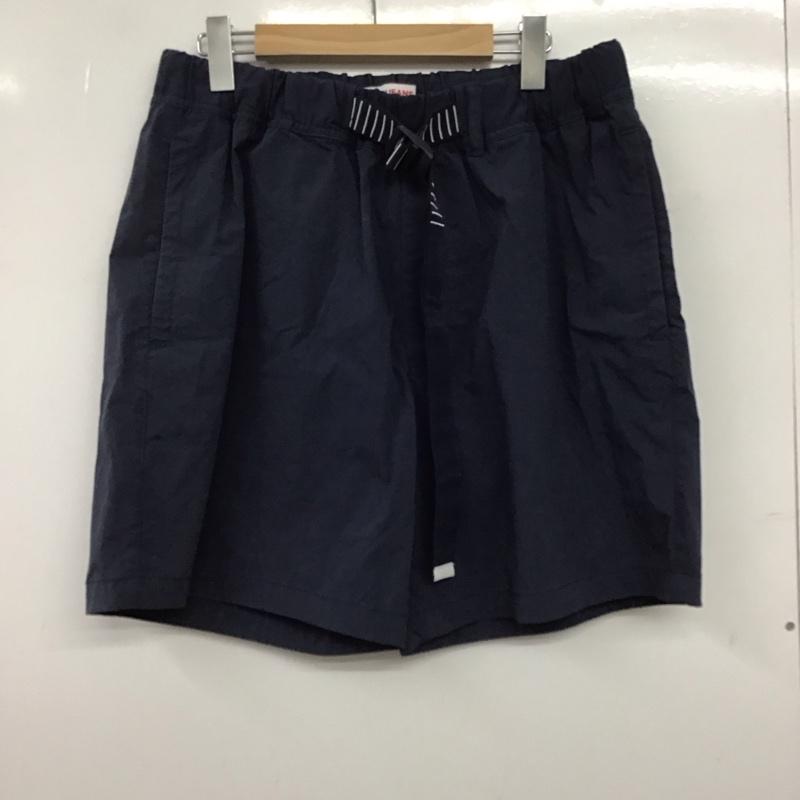 トミー ジーンズ TOMMY JEANS パンツ ショートパンツ ハーフパンツ ショートパンツ カジュアルパンツ M ロゴ、文字 紺 / ネイビー / navy メンズ USED 古着 中古 10153259