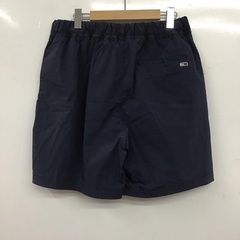 トミー ジーンズ TOMMY JEANS パンツ ショートパンツ ハーフパンツ ショートパンツ カジュアルパンツ M ロゴ、文字 紺 / ネイビー / navy メンズ USED 古着 中古 10153259