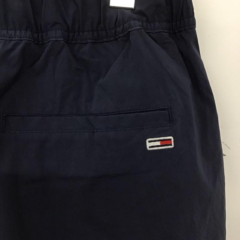 トミー ジーンズ TOMMY JEANS パンツ ショートパンツ ハーフパンツ ショートパンツ カジュアルパンツ M ロゴ、文字 紺 / ネイビー / navy メンズ USED 古着 中古 10153259