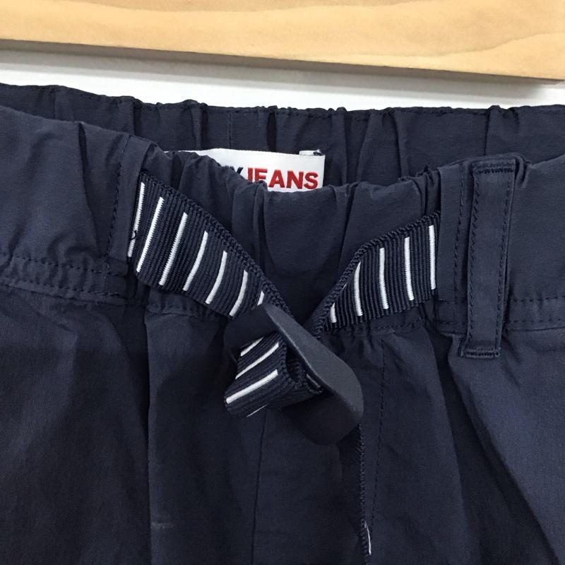トミー ジーンズ TOMMY JEANS パンツ ショートパンツ ハーフパンツ ショートパンツ カジュアルパンツ M ロゴ、文字 紺 / ネイビー / navy メンズ USED 古着 中古 10153259
