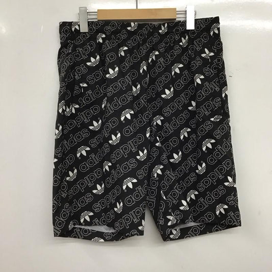 アディダス adidas パンツ ショートパンツ dh4791 ショートパンツ ハーフパンツ カジュアルパンツ プリント 黒 / ブラック / black メンズ USED 古着 中古 10153260