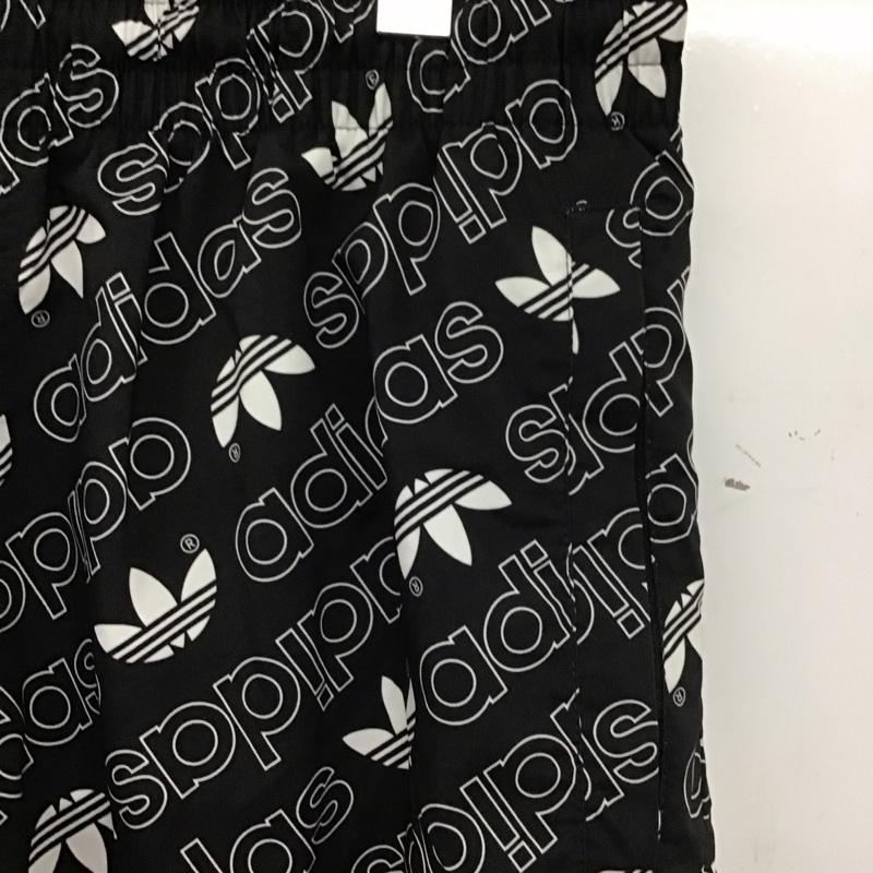 アディダス adidas パンツ ショートパンツ dh4791 ショートパンツ ハーフパンツ カジュアルパンツ プリント 黒 / ブラック / black メンズ USED 古着 中古 10153260
