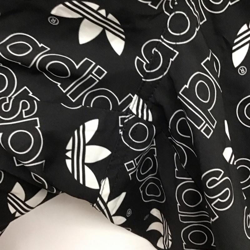 アディダス adidas パンツ ショートパンツ dh4791 ショートパンツ ハーフパンツ カジュアルパンツ プリント 黒 / ブラック / black メンズ USED 古着 中古 10153260