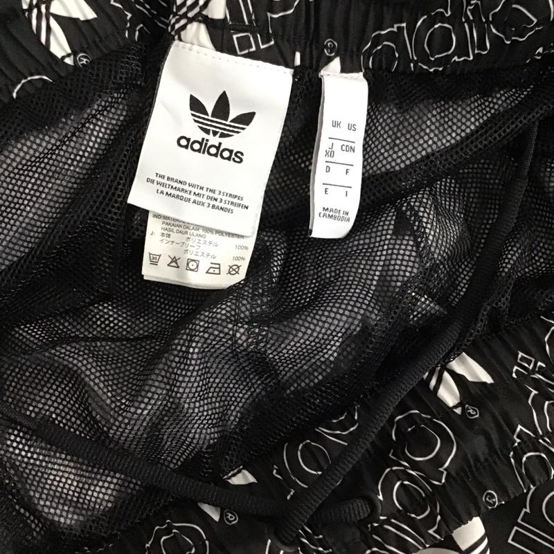 アディダス adidas パンツ ショートパンツ dh4791 ショートパンツ ハーフパンツ カジュアルパンツ プリント 黒 / ブラック / black メンズ USED 古着 中古 10153260