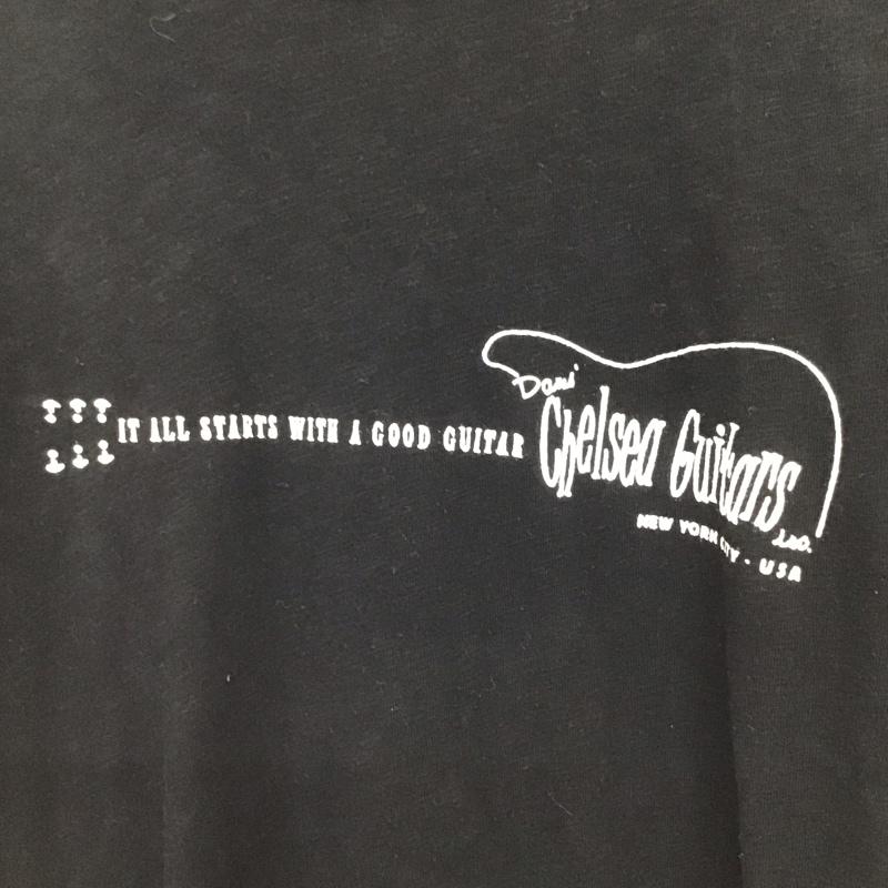 シップス SHIPS Tシャツ 半袖 半袖カットソー プリントTシャツ クルーネックカットソー L ロゴ、文字 黒 / ブラック / black メンズ USED 古着 中古 10153261