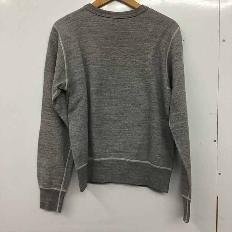 バズリクソンズ Buzz Rickson s トレーナー 長袖 長袖トレーナー スウェット クルーネック プルオーバー S プリント 灰 / グレー / gray メンズ USED 古着 中古 10153267