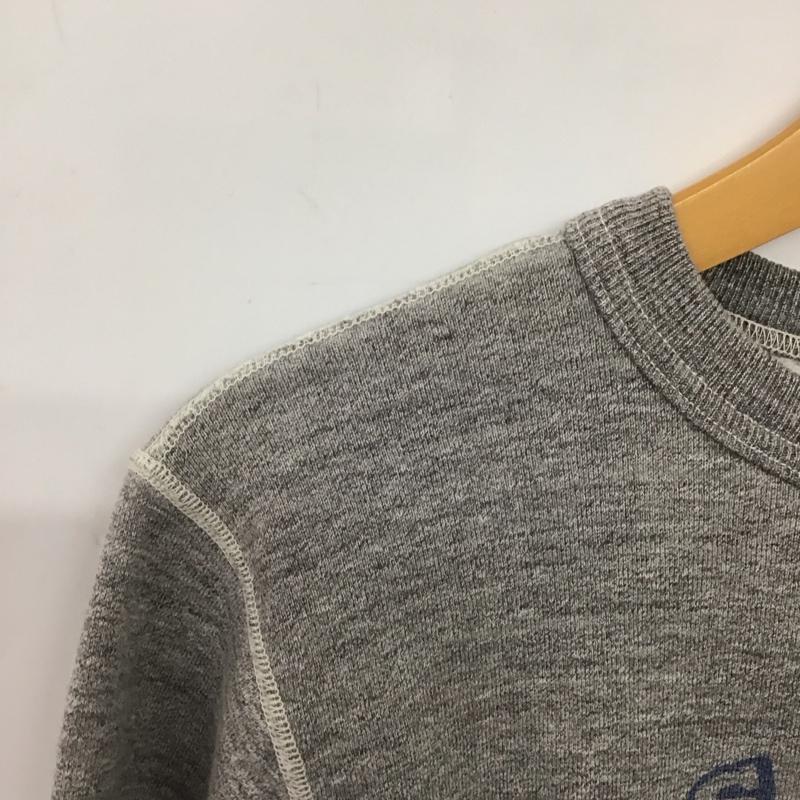 バズリクソンズ Buzz Rickson s トレーナー 長袖 長袖トレーナー スウェット クルーネック プルオーバー S プリント 灰 / グレー / gray メンズ USED 古着 中古 10153267