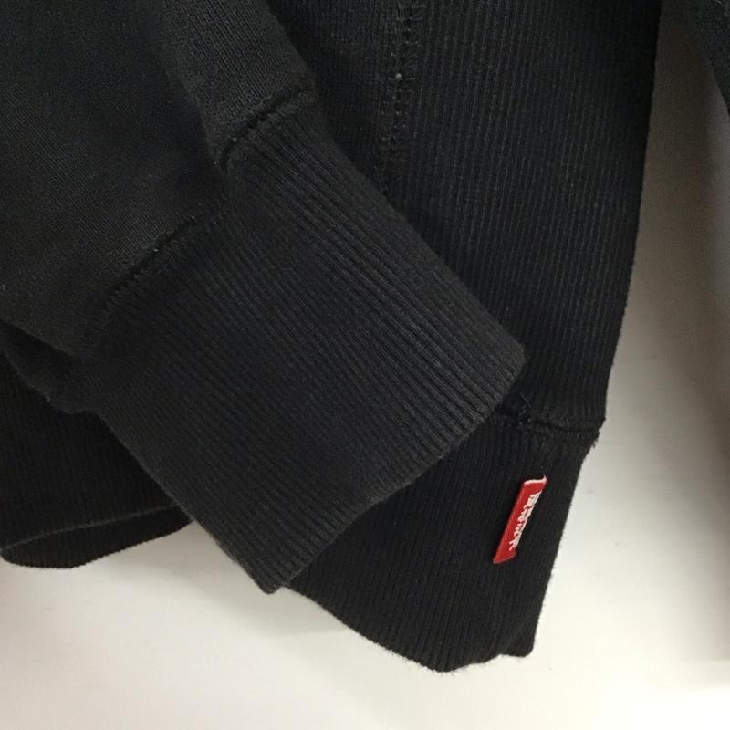 ブラックアイパッチ Black eye patch トレーナー 長袖 長袖トレーナー スウェット クルーネック プルオーバー L ロゴ、文字 黒 / ブラック / black メンズ USED 古着 中古 10153269