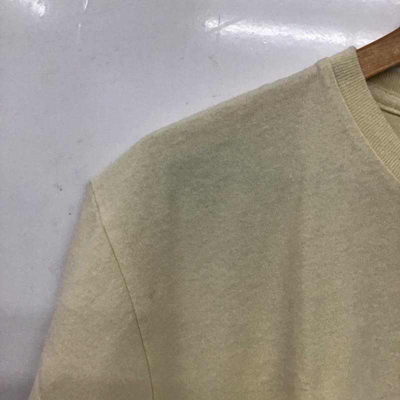 サンシャイン プラス クラウド SUNSHINE+CLOUD Tシャツ 半袖 半袖カットソー プリントTシャツ クルーネックカットソー L ロゴ、文字 アイボリー / アイボリー / メンズ USED 古着 中古 10153270