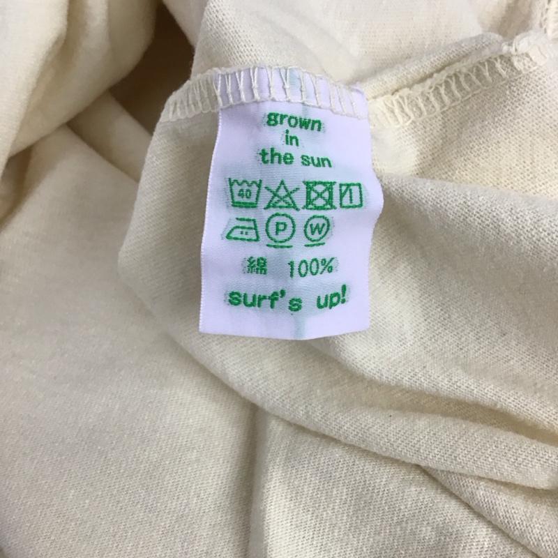 サンシャイン プラス クラウド SUNSHINE+CLOUD Tシャツ 半袖 半袖カットソー プリントTシャツ クルーネックカットソー L ロゴ、文字 アイボリー / アイボリー / メンズ USED 古着 中古 10153270